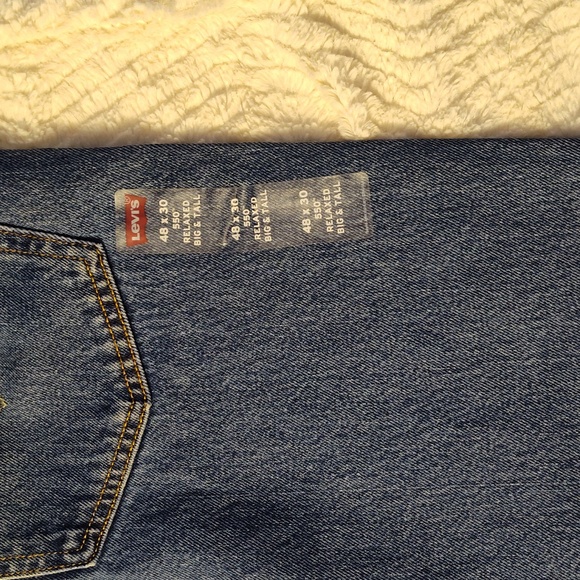 Levi's 550 men's denim blue jeans size 48x30 nwt - Picture 12 of 15